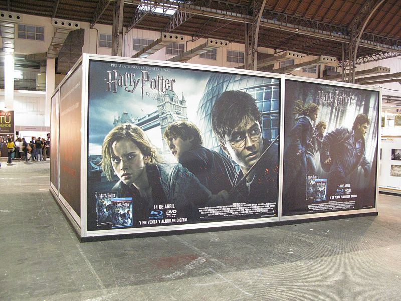 Stand de Harry Potter en el Salón del Cómic de Barcelona