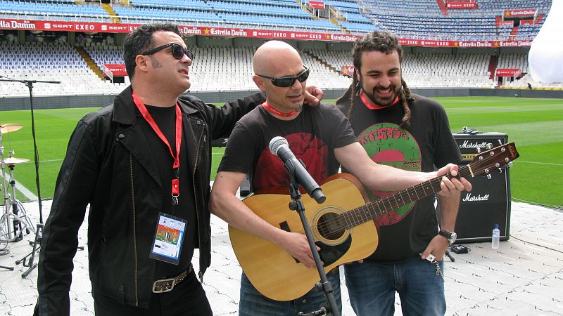 Cifuentes, Casañ y Huecco cantan el 20 de abril en Mestalla para TVE.