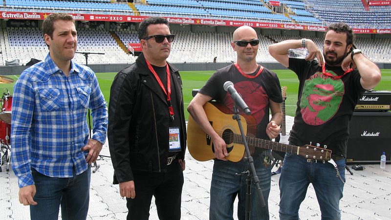 "Quiero tener tu presencia" es una de las frases de Seguridad Social que se escuchará en Mestalla.