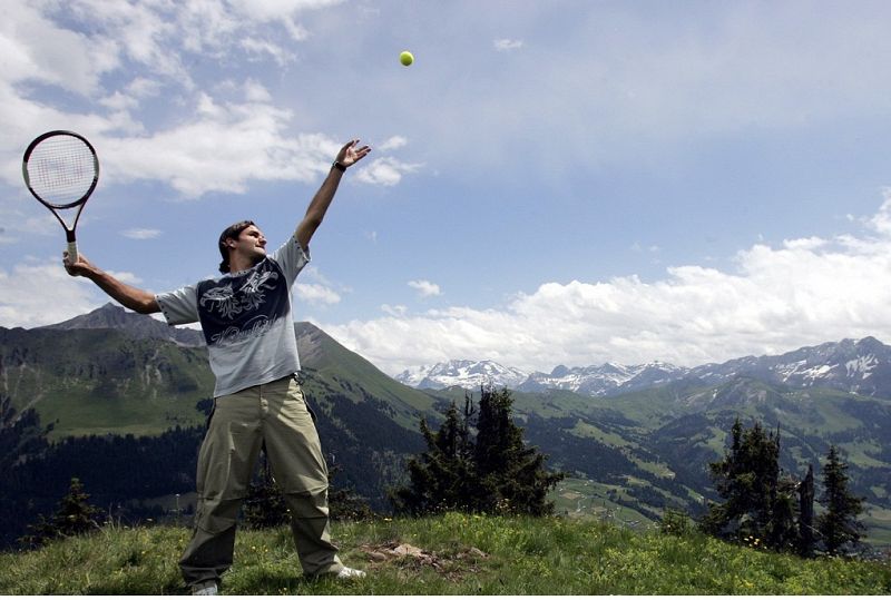 Tenis sincronizado con la naturaleza.