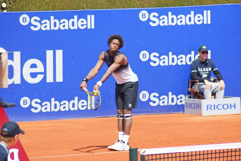 Octavos, Gasquet vs Monfils. Sin palabras con la pose... Un abrazo.