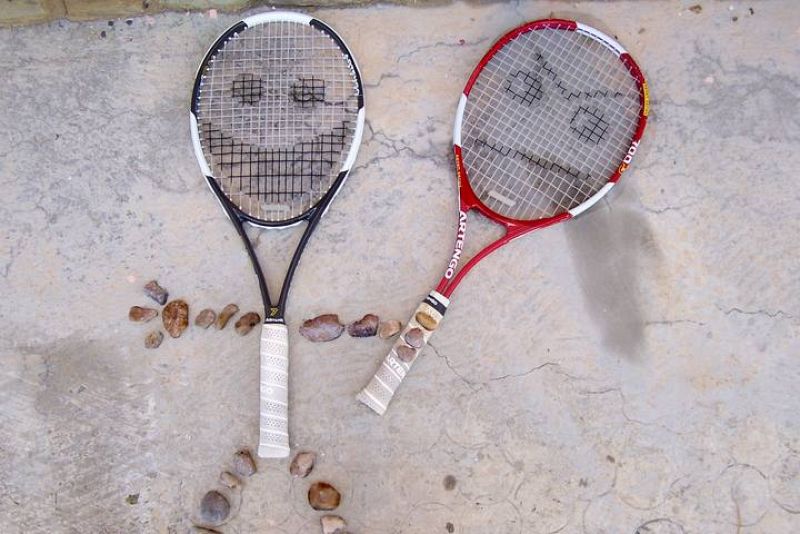 Me gusta el tenis (foto para raqueta)