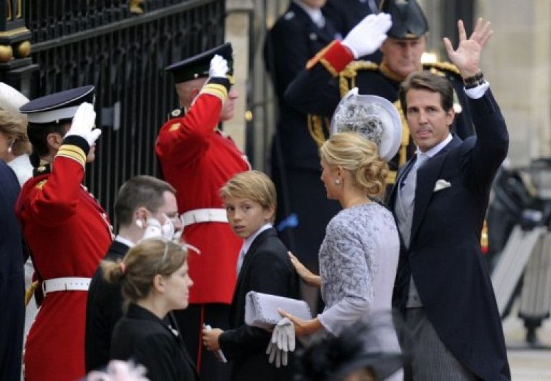 Pablo de Grecia y su esposa Maria-Chantal.