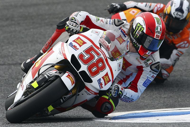 Simoncelli ha sido el más rápido de los libres 1 y 2.