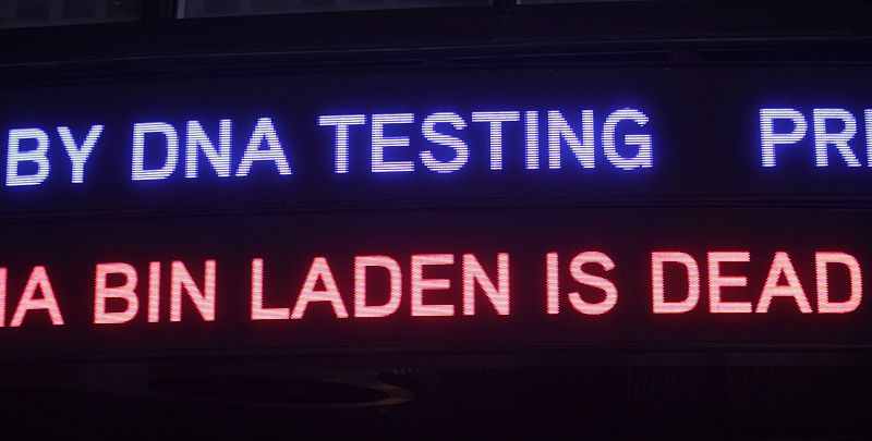 Rótulo Times Square