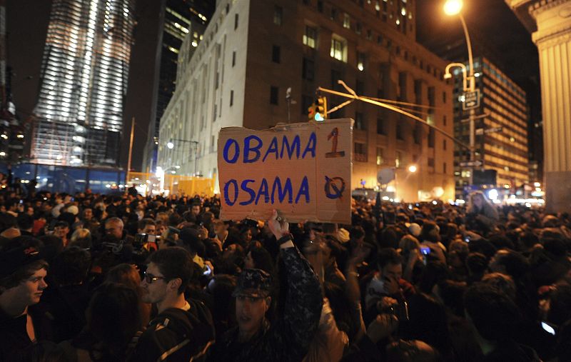 JÚBILO E INCREMENTO DE SEGURIDAD EN EEUU DESPUÉS DE ACABAR CON BIN LADEN