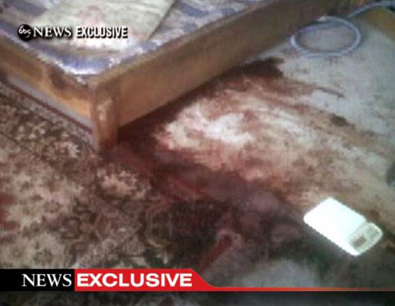 Este es el interior de la habitación donde ha muerto Bin Laden tras la operación especial para acabar con él, según ha informado el presidente de EE.UU, Barack Obama.