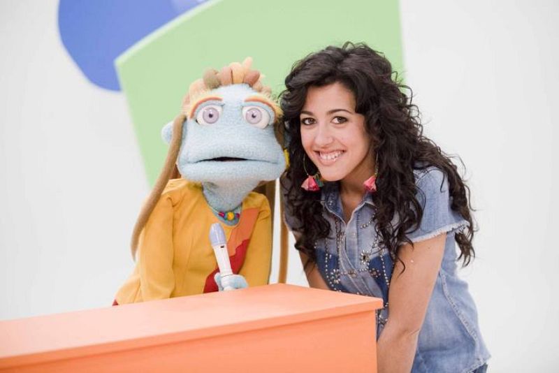  Lucía Pérez, con los Lunnis