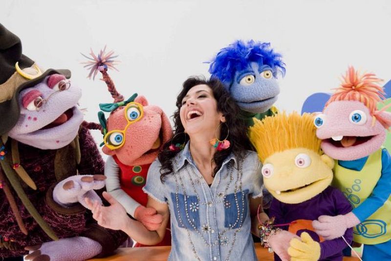  Lucía Pérez, con los Lunnis