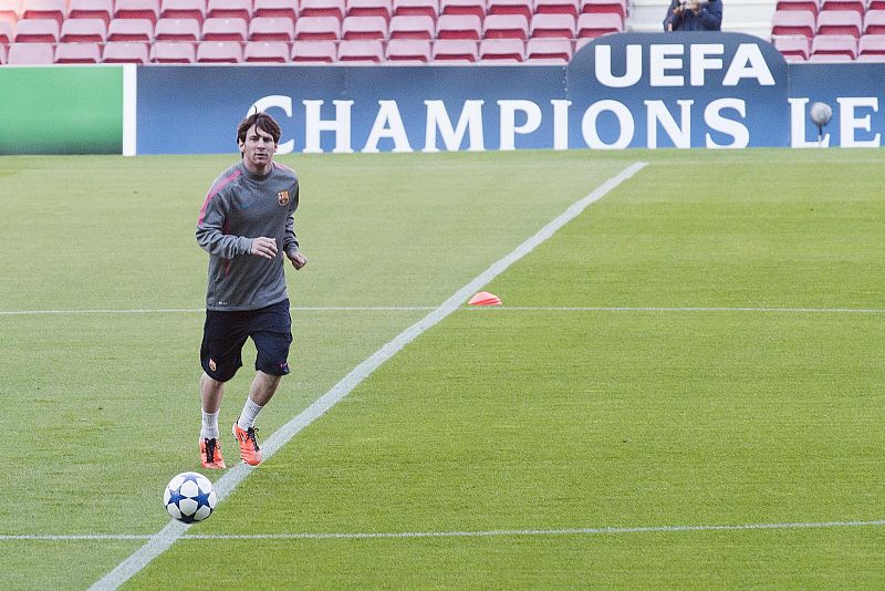 Messi, último entreno