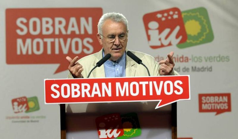 IU ha arrancado su campaña electoral en Madrid. 