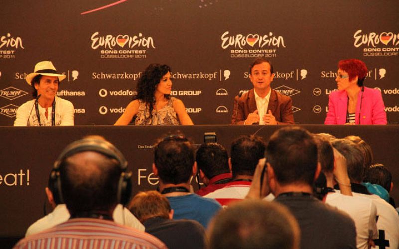  En la rueda de prensa posterior al segundo ensayo