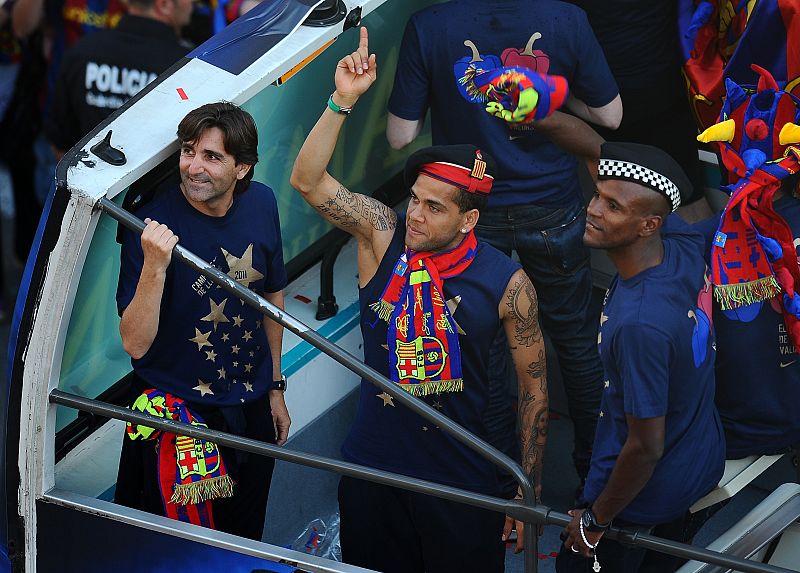 Alves y Abidal