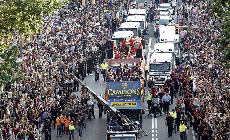 La calle, impresionante