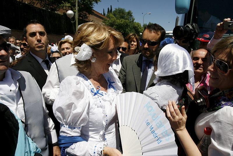 AGUIRRE ASISTE A LA PRADERA DE SAN ISIDRO