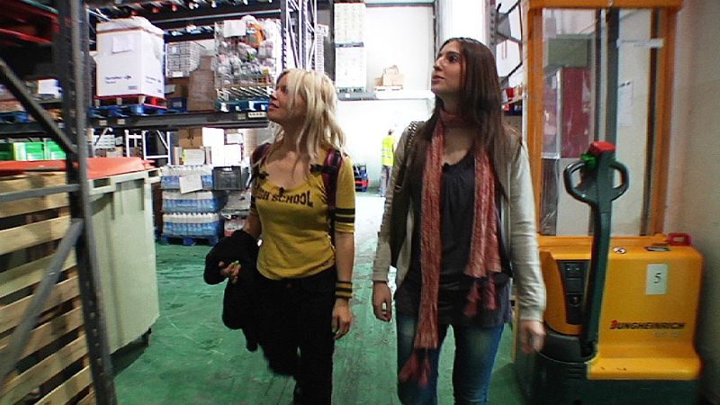 En movimiento con - Visitando el Banco de Alimentos