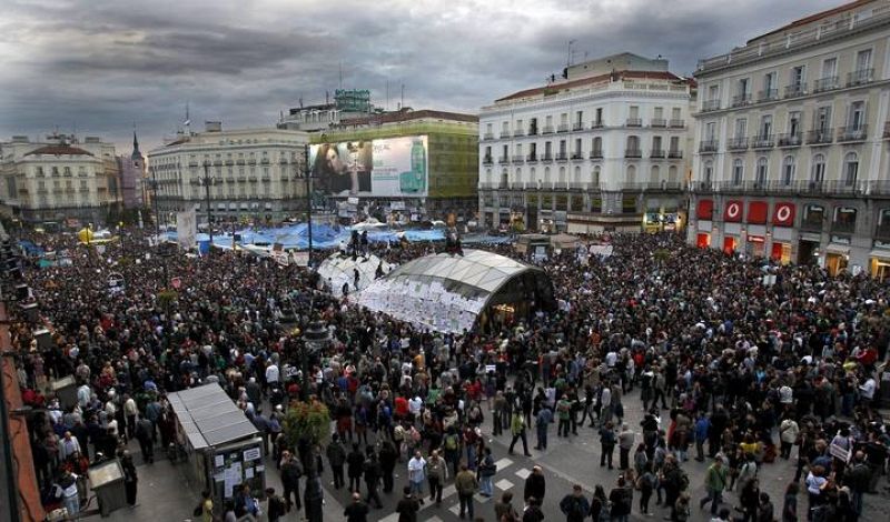 PROTESTAS PUERTA DEL SOL