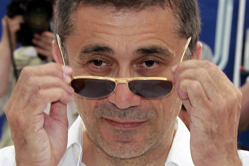 Director Nuri Bilge Ceylan poses during a photocall for the film Bir Zamanlar Anadolu'da at the 64th Cannes Film Festival