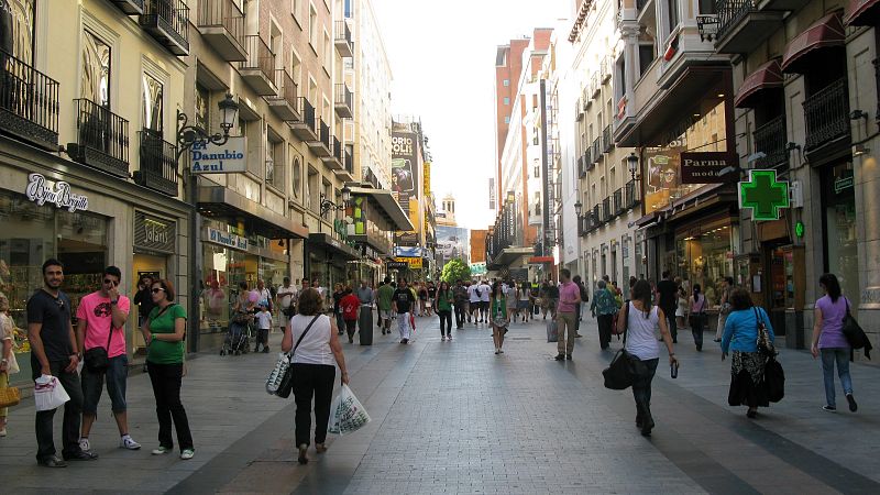 Los comerciantes denuncian que hay menos turistas por la zona.
