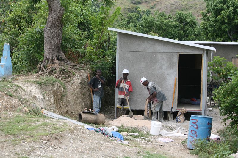 Construcción de casas en Deslandes