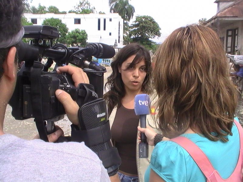 María Civit, responsable de proyectos de la AECID en Haití