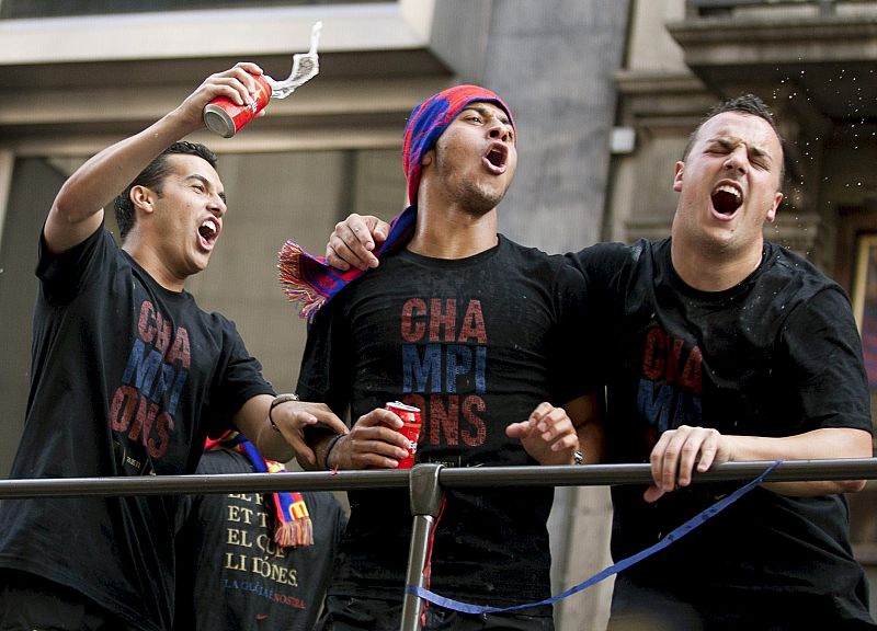 CELEBRACIÓN DEL FC BARCELONA