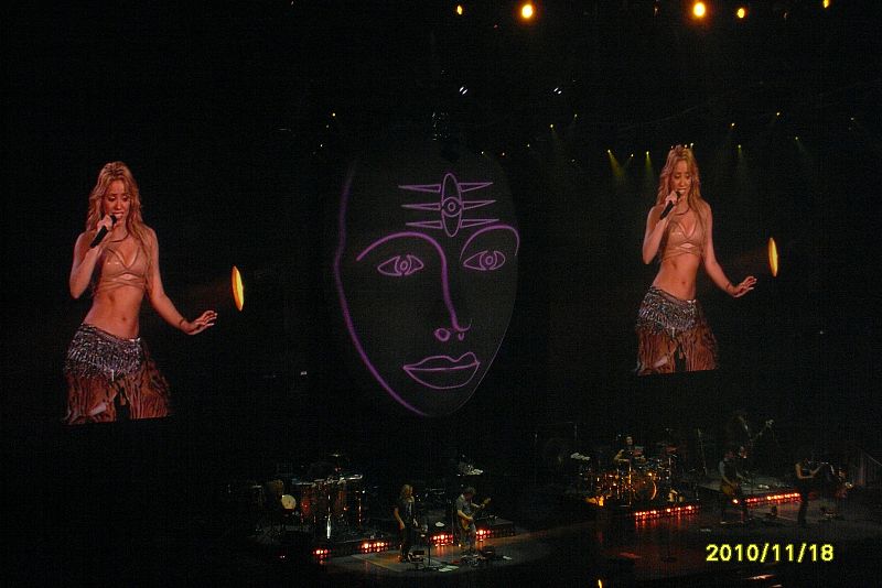 Concierto de Shakira en Madrid