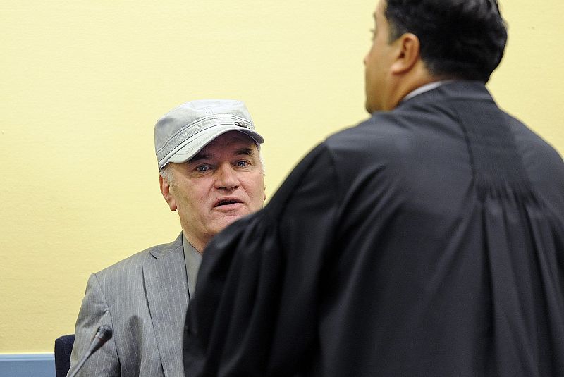 Mladic comparece en La Haya