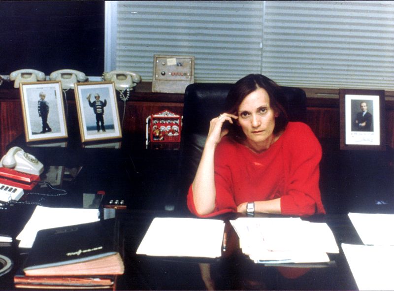 Pilar Miró, en un imagen de 1990.