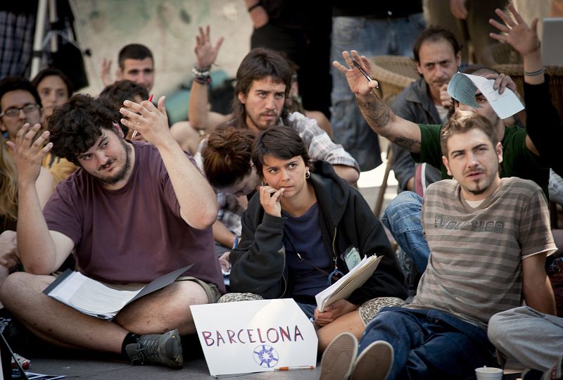 LA ACAMPADA DE SOL RECIBE ESTE FIN DE SEMANA A REPRESENTANTES DE TODA ESPAÑA