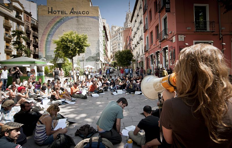 LA ACAMPADA DE SOL RECIBE ESTE FIN DE SEMANA A REPRESENTANTES DE TODA ESPAÑA