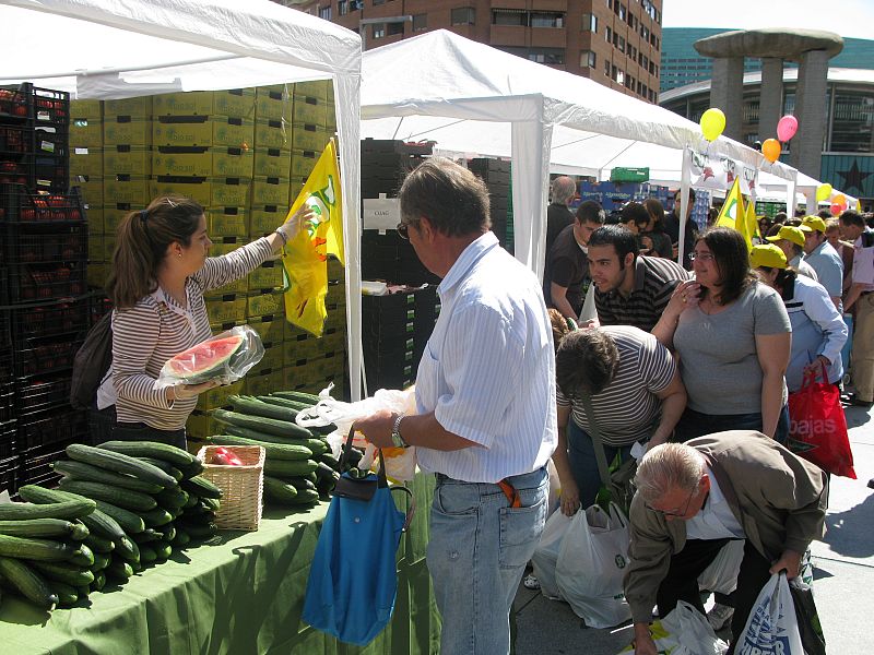 El pepino ha sido la gran estrella de la mañana en el reparto