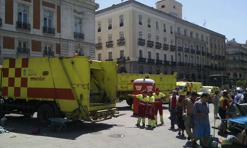 LEVANTAN EL CAMPAMENTO DE SOL