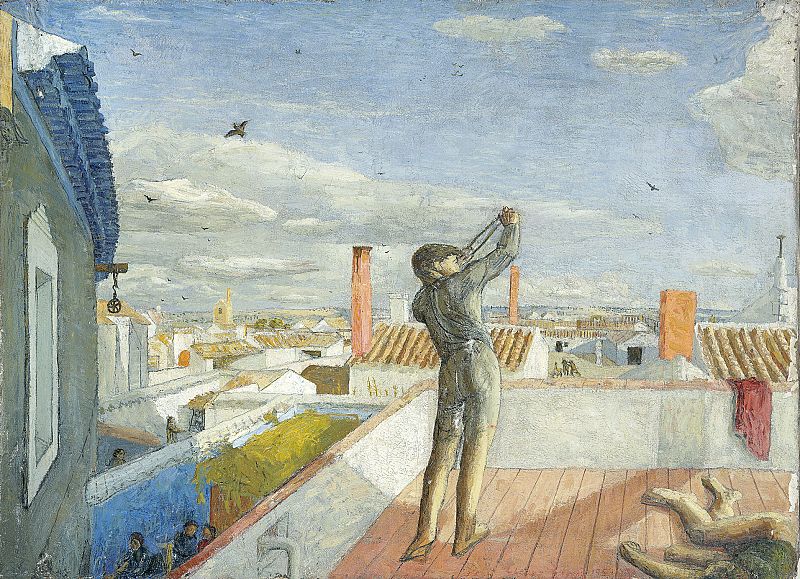 Antonio López 'Niño con tirador', 1953