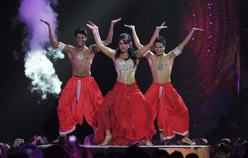 Chopra performs during the IIFA awards show in Toronto