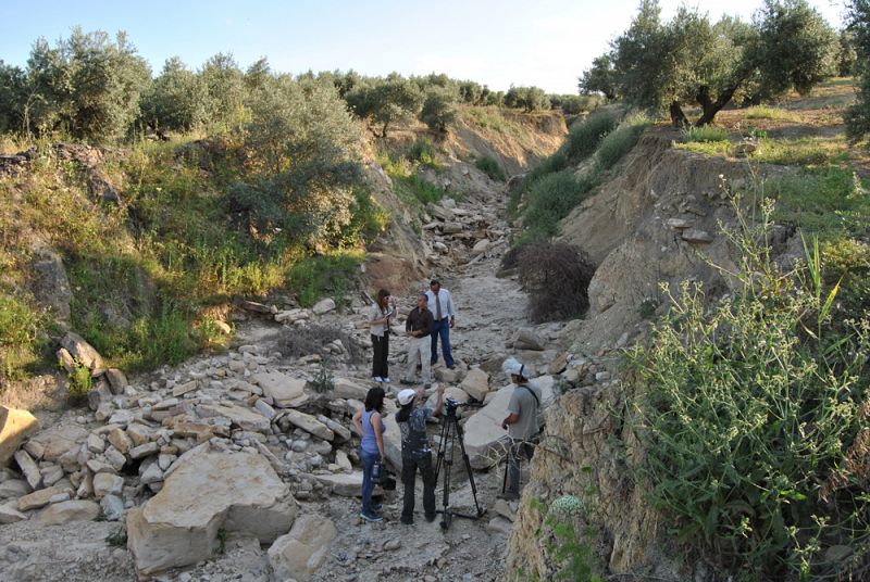 La erosión esta causando estragos en el campo andaluz