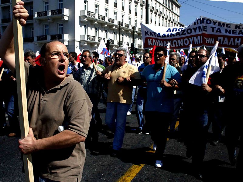 Las manifestaciones tienen como lugar de destino la plaza Sintagma de Atenas