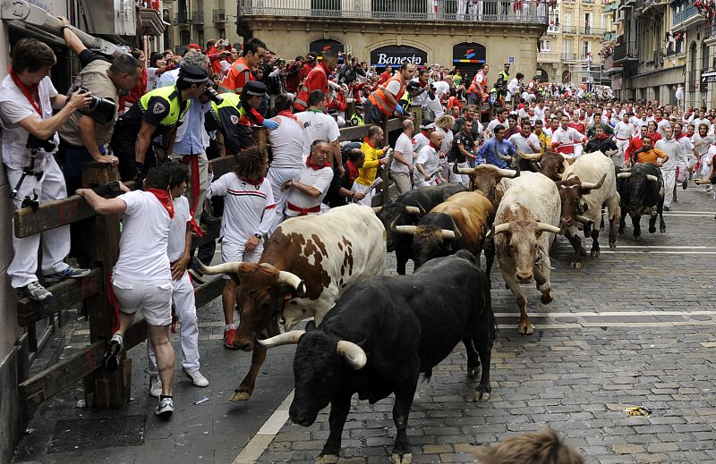 Primer encierro San Fermín 2011