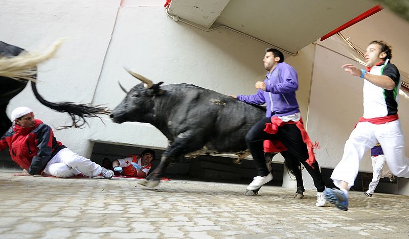 Segundo encierro de San Fermín 2011