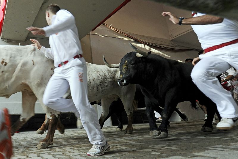 Segundo encierro de San Fermín 2011