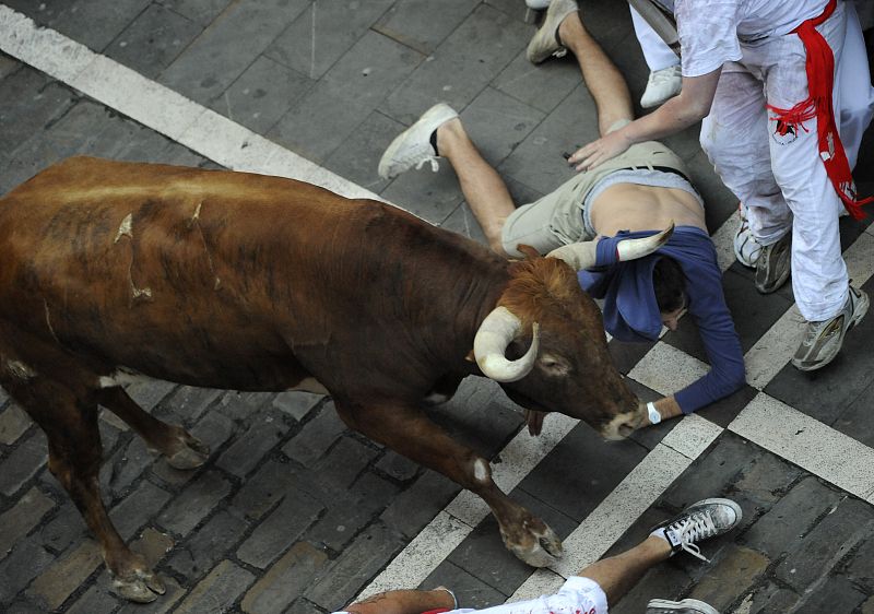 Segundo encierro de San Fermín 2011