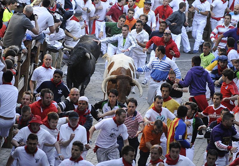 Segundo encierro de San Fermín 2011