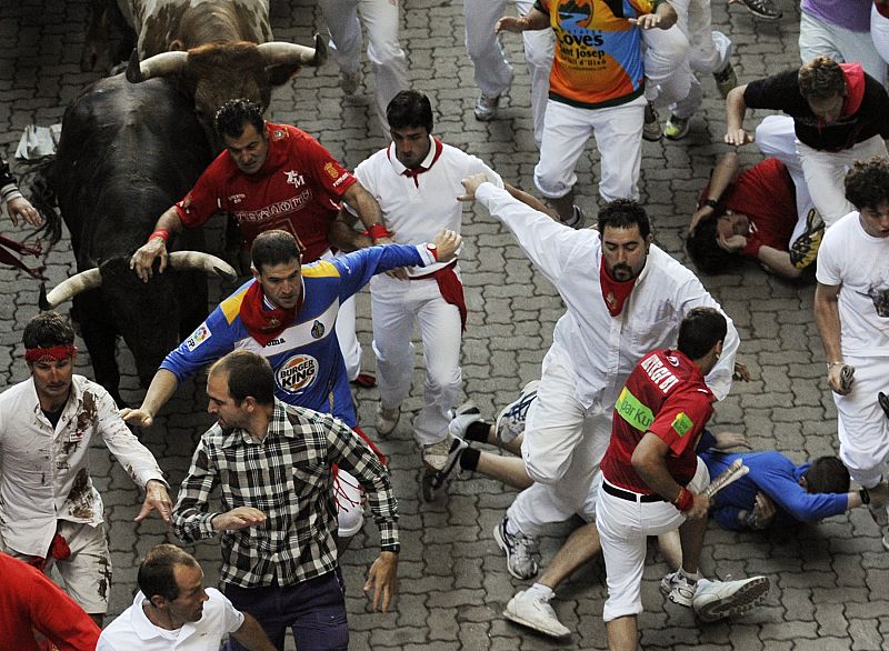 Segundo encierro San Fermín 2011