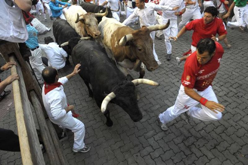 Segundo encierro San Fermín 2011