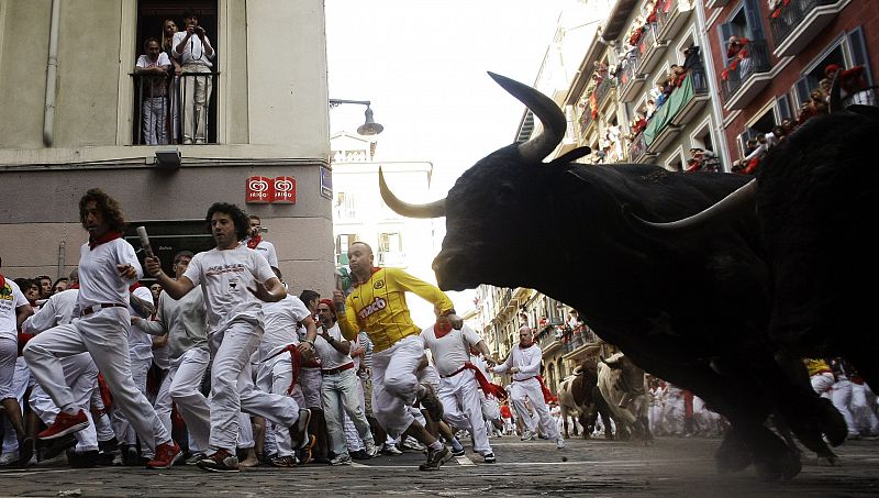 Segundo encierro San Fermín 2011