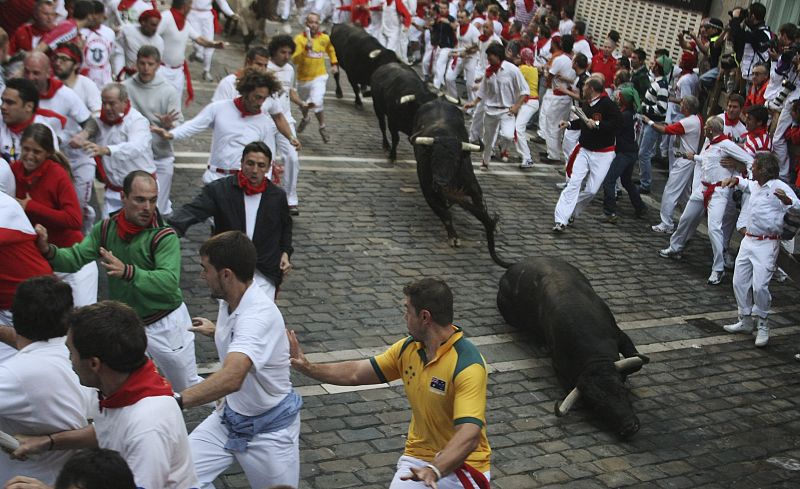 Segundo encierro San Fermín 2011