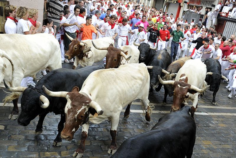 Tercer encierro San Fermín 2011