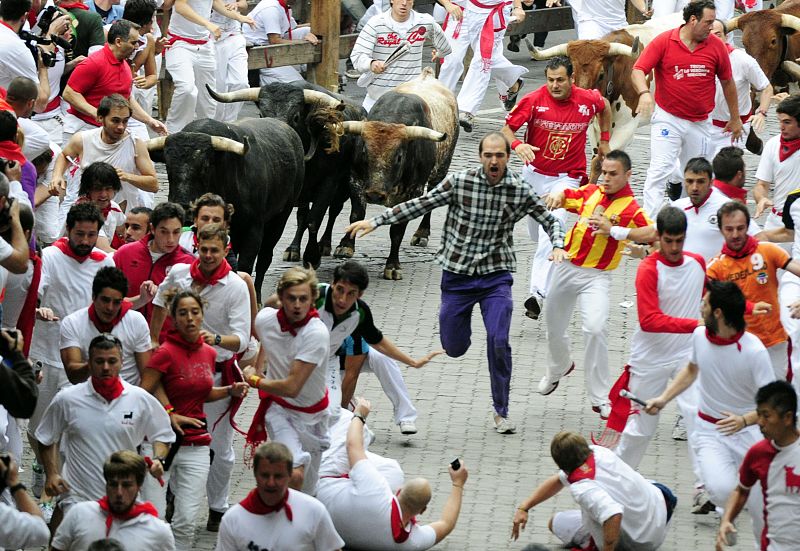 Cuarto encierro de San Fermín 2011