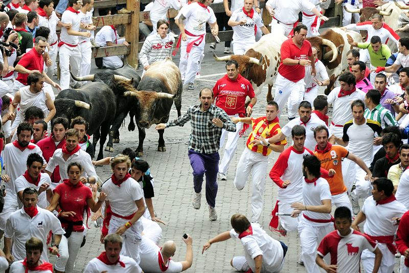 Cuarto encierro de San Fermín 2011
