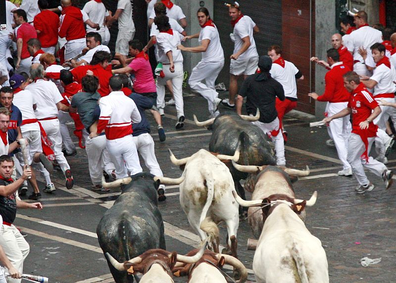 Cuarto encierro San Fermín 2011